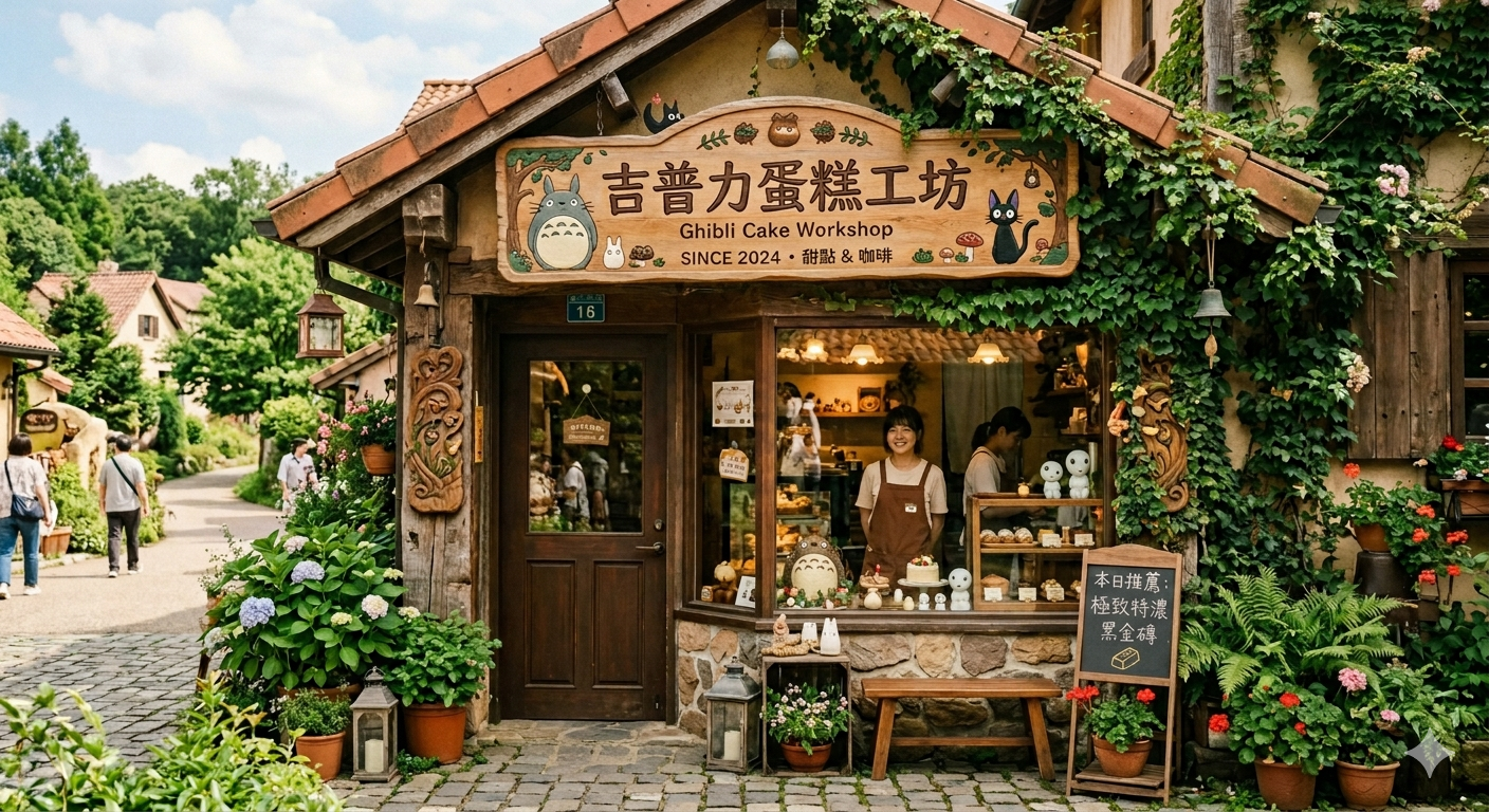吉普力蛋糕工坊